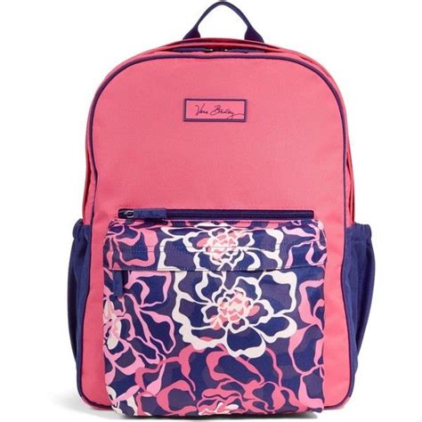 Vera Bradley Large Colorblock Backpack In Katalina Pink Bags Pretty