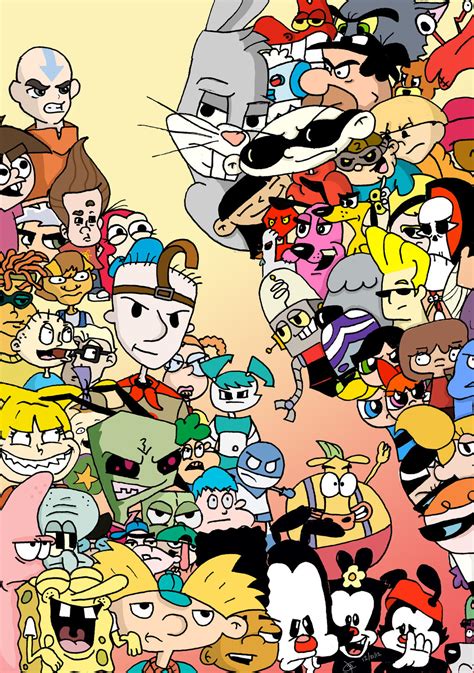 Cartoon Network Vs Nickelodeon By Hipidy On Deviantart