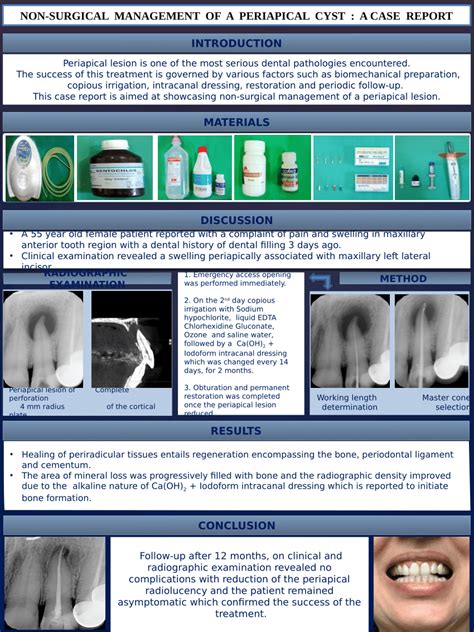PDF Non Surgical Management Of Periapical Cyst A Case Report