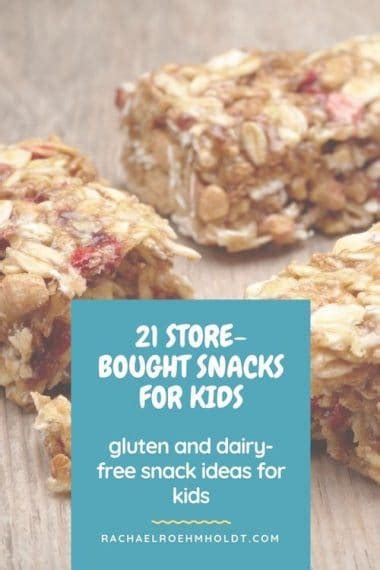 21 Gluten And Dairy Free Store Bought Snacks For Kids