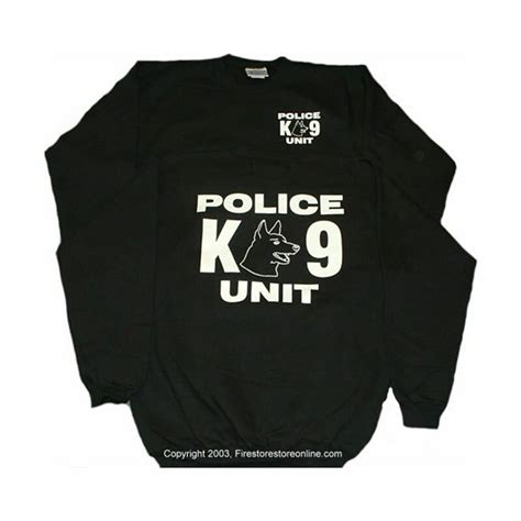 Police K9 Unit Sweatshirt Firestoreonline