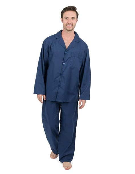 Leveret Mens Pajamas Poly Cotton 2 Piece Christmas Pajama Set Size Small Xxx Large Navy Xxx