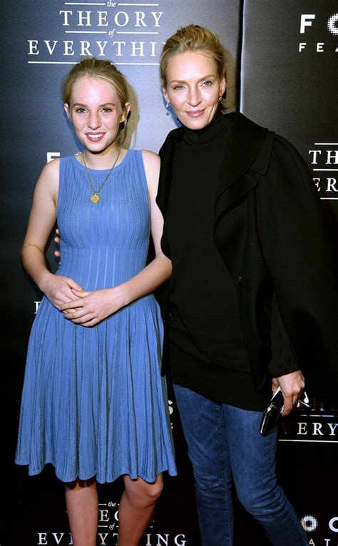 Uma Thurman S 16 Year Old Daughter Looks Just Like Her Mama E Online