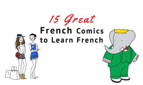 15 Great French Comics To Learn French Talk In French