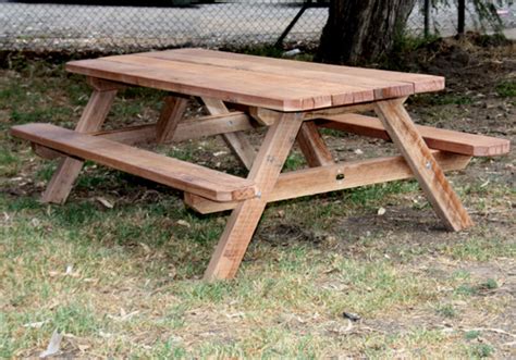 Australian Picnic Tables Made In Melbourne Custom Made Wooden Picnic Tables