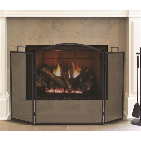Pleasant Hearth Classic 3 Panel Steel Fireplace Screen And Reviews Wayfair