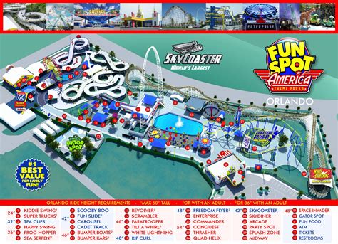Orlando Park Map Theme Park Map