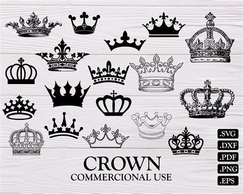 Crown Svg Princess Crown Svg Tiara Svg Queen Crown Svg Etsy