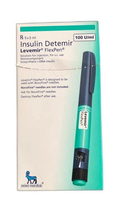 Insulin Detemir Levemir Flex Pen At Rs Box In Bhopal Id