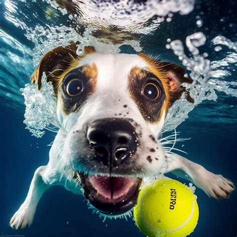 Underwater Dog Photography Rmidjourney