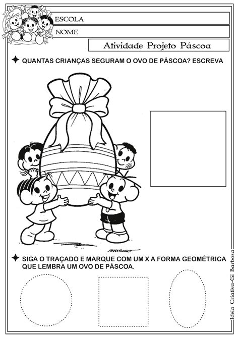 Atividades De Páscoa Para Educação Infantil 4 Anos