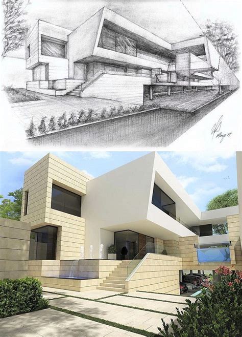 Víctor Díaz Arquitectos Sketches Bocetos Arquitectura Arquitectura