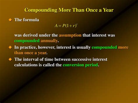 Ppt Compound Interest Annuities Amortization And Sinking Funds