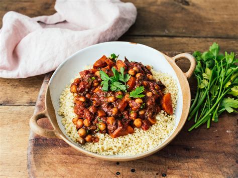 Moroccan Vegetable Stew With Couscous Recipe