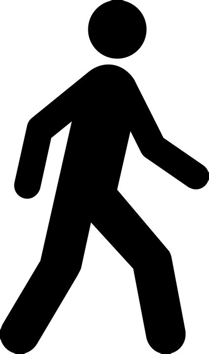 Streckgubbe Promenader Fotvandring · Gratis Vektorgrafik På Pixabay