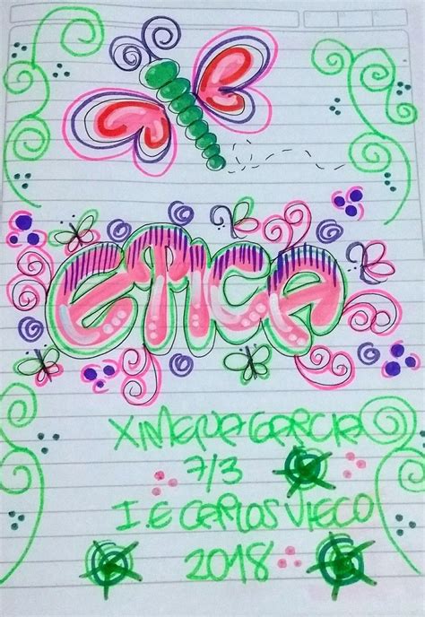 Para decorar cuadernos con esta técnica, busca que sean de carátulas unicolores y así podrás desarrollar diseños vanguardistas otra buena opción para decorar cuadernos es usando tu playera favorita como parte de una de las técnicas para cubrir las carátulas. Marcar cuadernos | Formas de marcar cuadernos, Cuadernos ...
