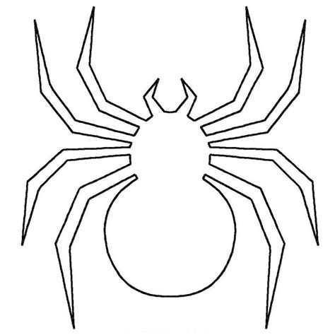 Spider Outline Drawing Clipart Best