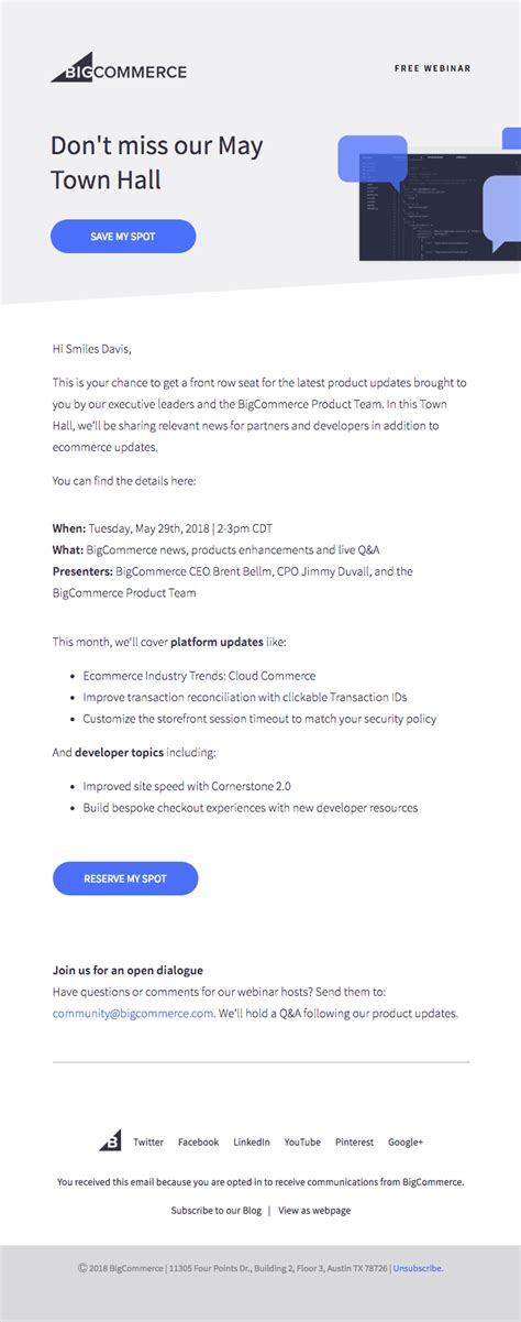 Event Invitation Emails Best Practices And Examples Designmodo