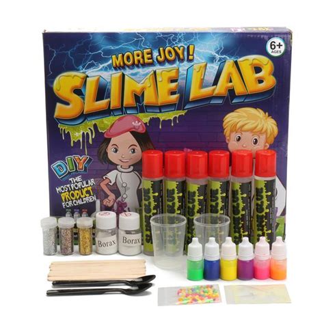 Mini Fancy Slime Laboratory Kit Make Your Own Kids Gloop Diy Science T
