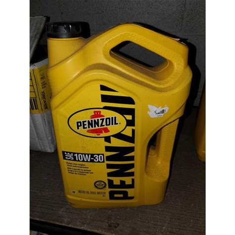 Pennzoil Sae 10w 30 Motor Oil 5l