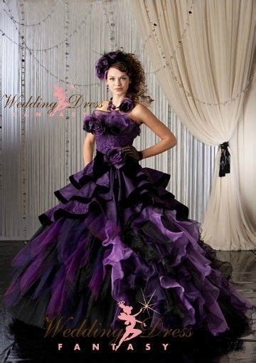 Purple Gothic Wedding Dress From Purple Wedding Gown Wedding Dress