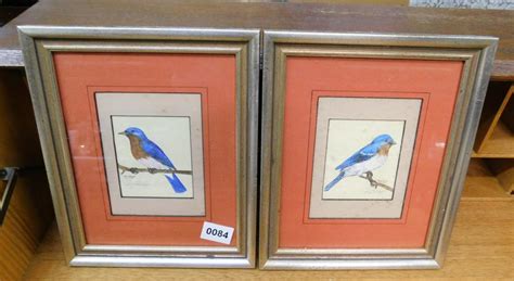 Sold At Auction Pair Of Bird Prints By Jerry Bishop