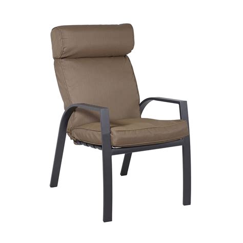 Cushion seat depth (in.) chili medallion outdoor high back dining chair cushion. Hartman Aluminium High Back Eton Cushion Chair | Bunnings ...