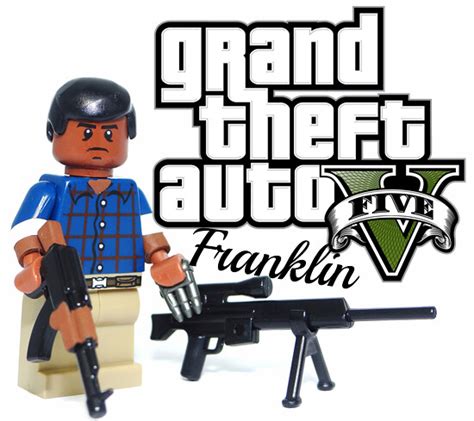 Lego Grand Theft Auto V Franklin Clinton And This Is Fran Flickr