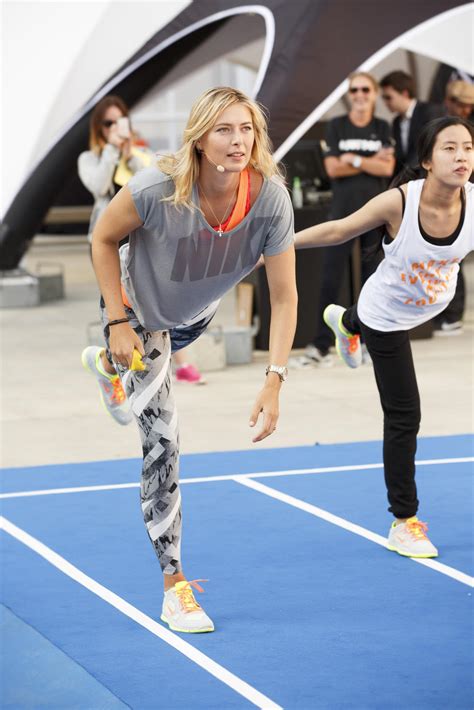 Crush New Years Resolutions With Maria Sharapovas New Nike Training