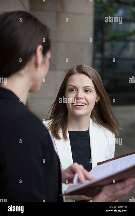 Two Business Women Meeting Hi Res Stock Photography And Images Alamy