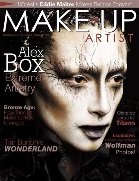 Make Up Artist Magazine Issue No 83 March April 2010 Two Covers