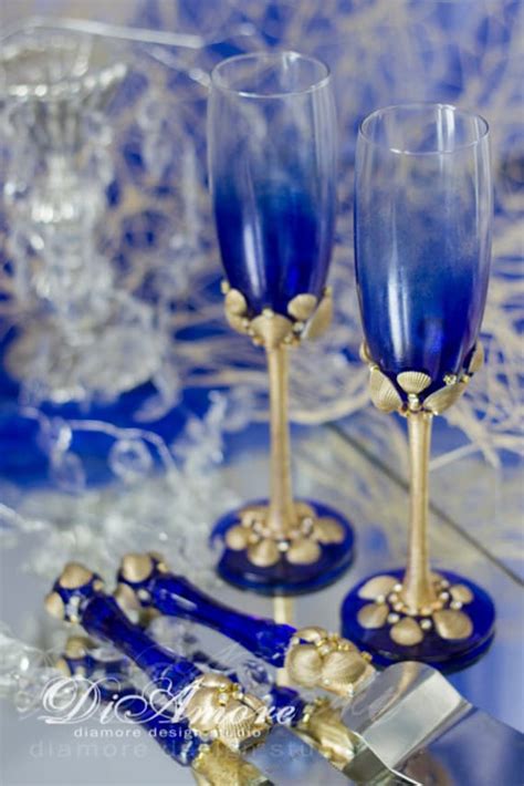 21 Royal Blue And Gold Wedding Decorations Background