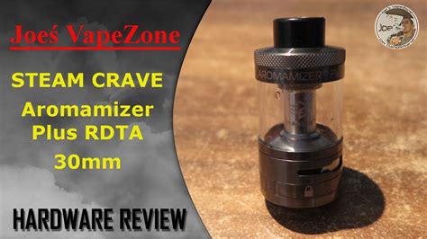 Steam Crave Aromamizer Plus Rdta And Tasty Ohm Coils 👉 Build And Wick