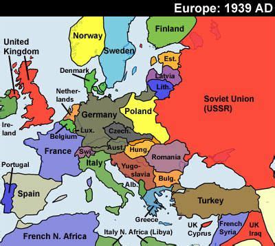 Grab this related post widget! Map of Europe. 1939. | Estonia in World War 2 | Pinterest ...