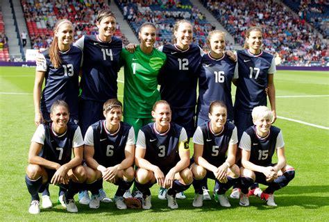 Olympics 2012 Us Womens Soccer Team Winners Of Three Straight Gold