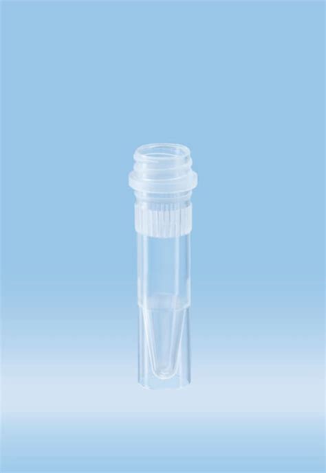 Sarstedt Inc Ml Screw Cap Micro Tube Conical Bottom Pack