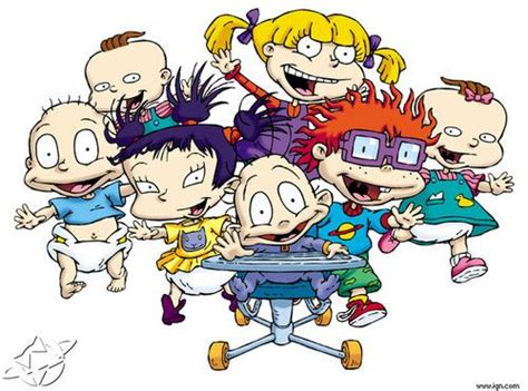 Chuckie Dil Phil Tommy Angelica Kimmie And Lil Rugrats Mut And