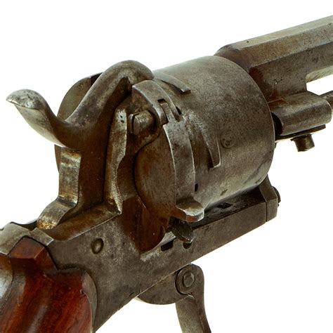 Original Us Civil War Era Belgian 7mm Pinfire Double Action Pocket R