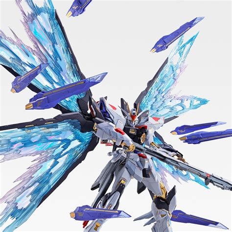 Metal Build Strike Freedom Gundam Wings Of Light Option Set Soul Blue