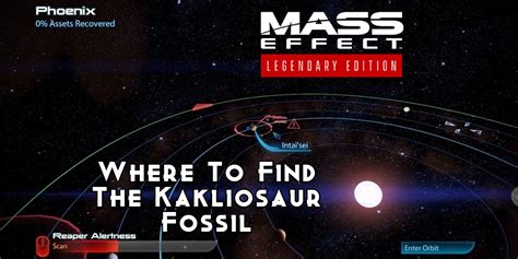 Mass Effect 3 Where To Find The Kakliosaur Fossil Thegamer