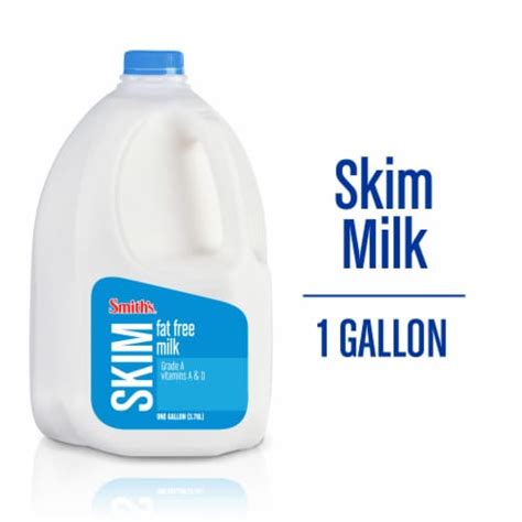 Smiths Fat Free Skim Milk 1 Gal Smiths Food And Drug