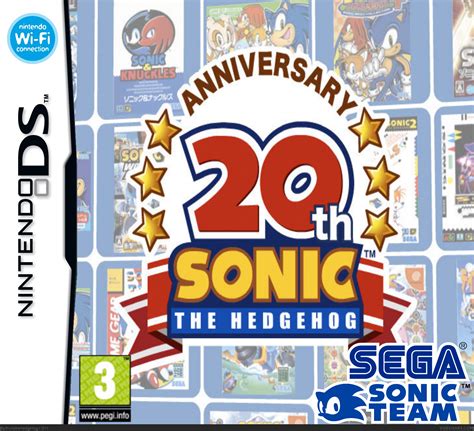 Viewing Full Size Sonic 20th Anniversary Collection Box Cover