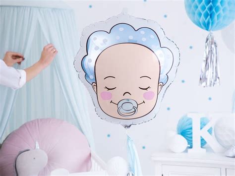 Balon foliowy Chłopiec Urodziny Baby Shower od Happenings pl