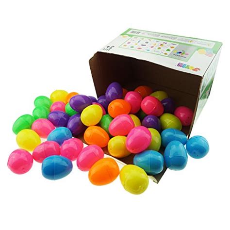 Joyin 48 Toys Filled Easter Eggs 25 Inches Bright Colorful Prefilled