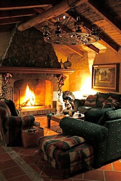 45 Romantic Rustic Living Room With Fireplace Livingroom Fireplace