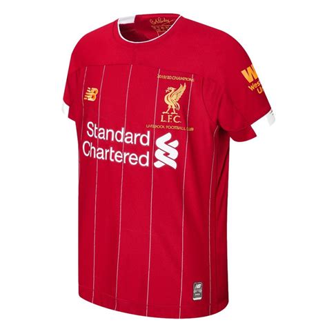 Liverpool new balance 2019 20 third jersey black classic football shirts soccer jersey liverpool. Liverpool Home 2019/20 Champions Shirt | Premier League Winner's Jersey