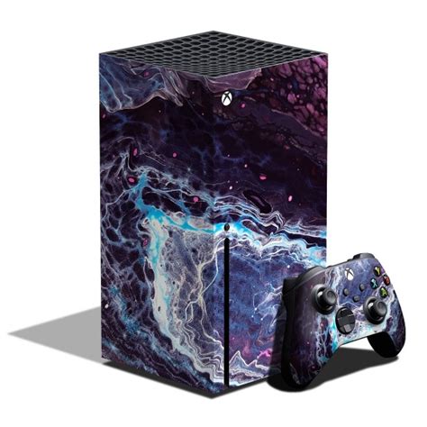 • these skins only fit the xbox series x console • covers front, sides and bottom panels (please note: OIL PAINT SERIES WRAPS/SKINS FOR XBOX SERIES X