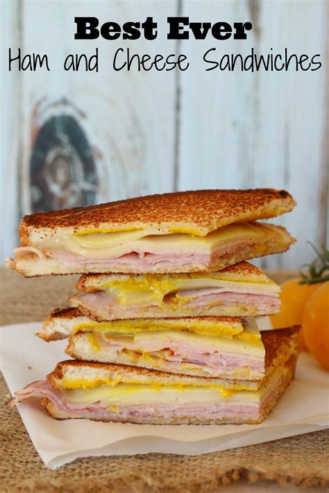Elise founded simply recipes in 2003 and led the site until 2019. Best Ever Ham and Cheese Sandwiches | Ham and cheese, Ham ...