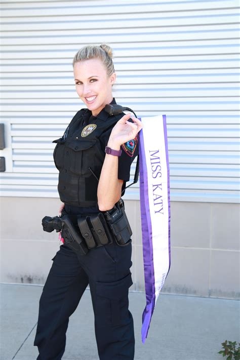 Miss Katy United States And Katy Isd Police Officer Shannon Dresser Police Women Police