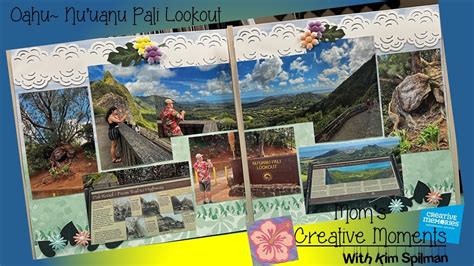Creative Memories Travel Album Oahu Nu Uanu Pali Lookout Youtube